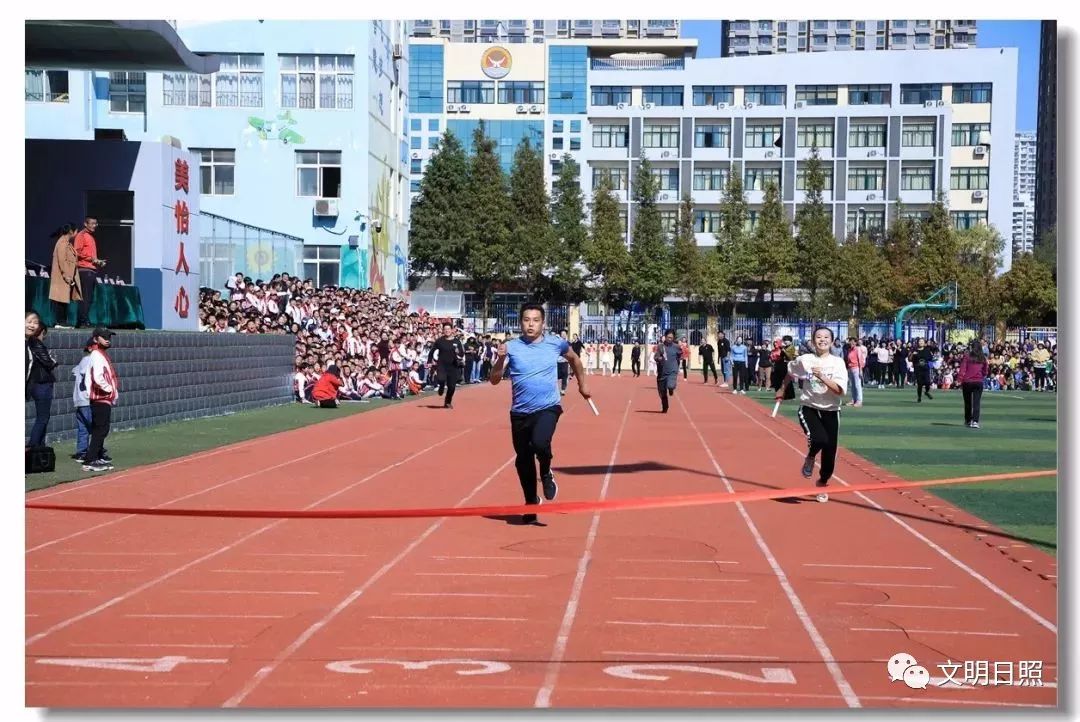 【文明校园】新营小学第十二届体育节开幕啦_日照市