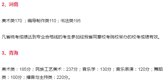 艺考第一关！2019联考你至少得考多少分才能通过？