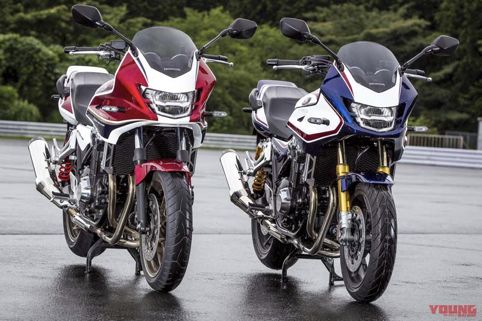 高端复古摩托车2019款本田cb1300日本开售9万起