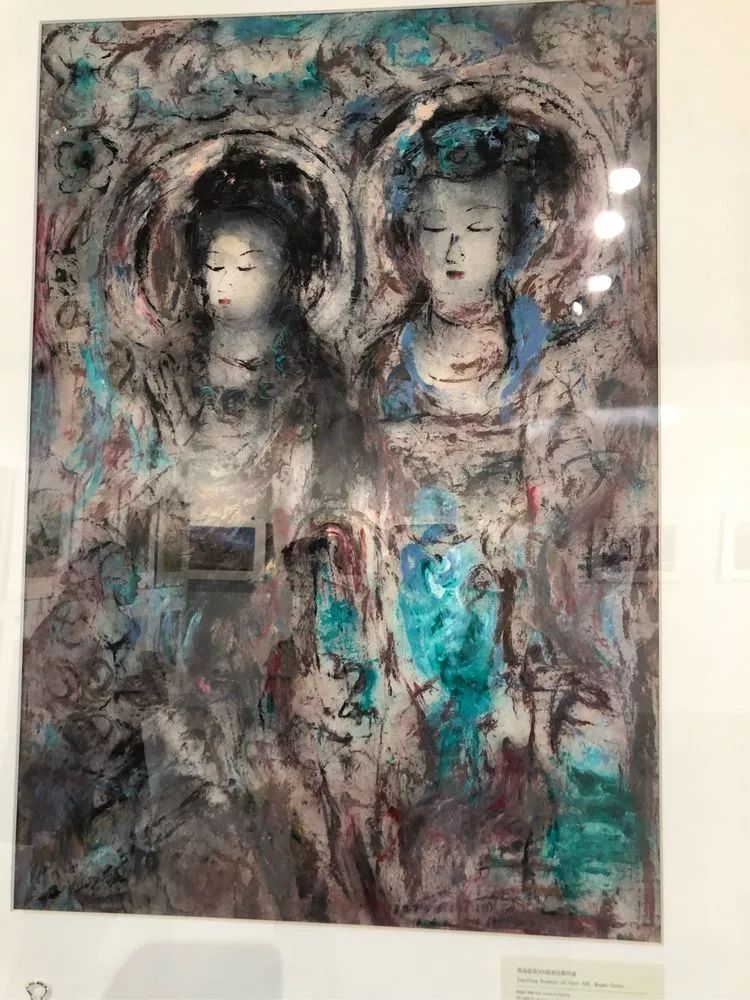 陈燮君陈颖油画展《敦煌意象》在敦煌开幕