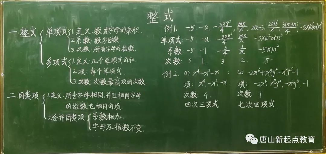 【新起点教育】精美板书,助力秋季班课堂