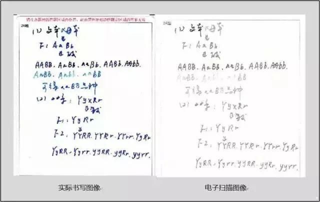 选择题答题卡一定要规范填图:为什么要规范填涂答题卡,看一下扫描图