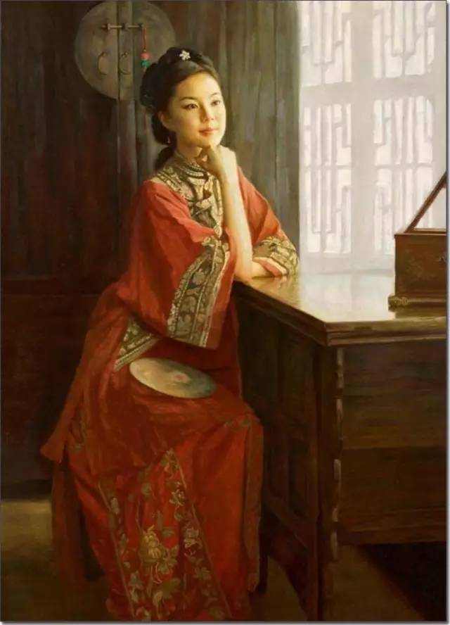 东方美女油画150幅