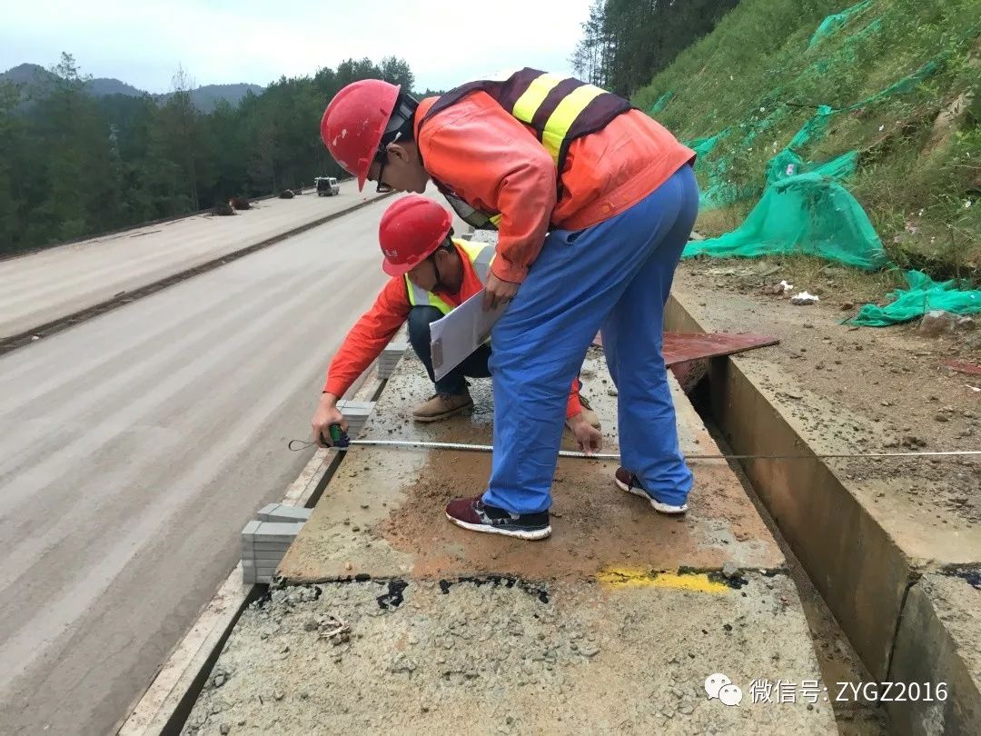 三施三分部路槽交验稳步推进