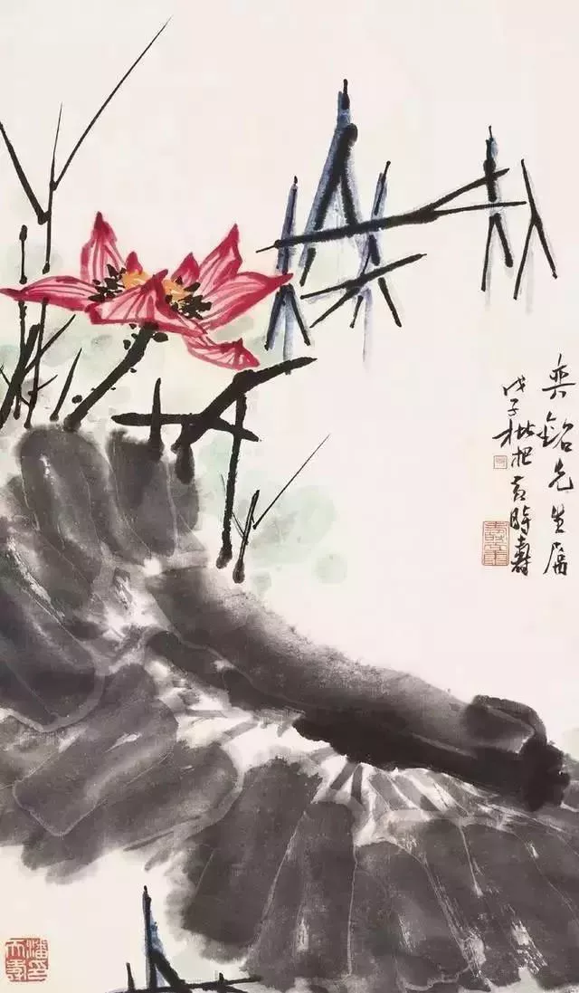 指画——潘天寿作品欣赏!