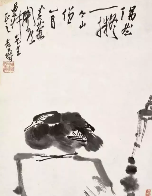 指画——潘天寿作品欣赏!