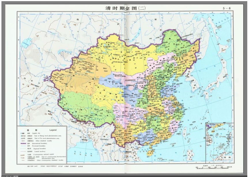 中国明代的地图