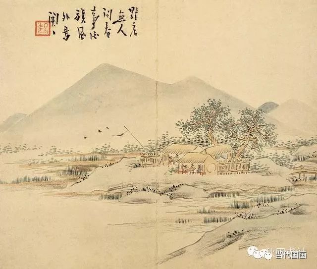 黄鼎(1650—1730)清代画家,字尊古,又字旷亭,号闲浦,闲圃,又号独往客