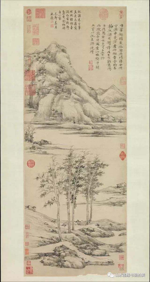 倪瓒(1301-1374)元代画家,诗人.