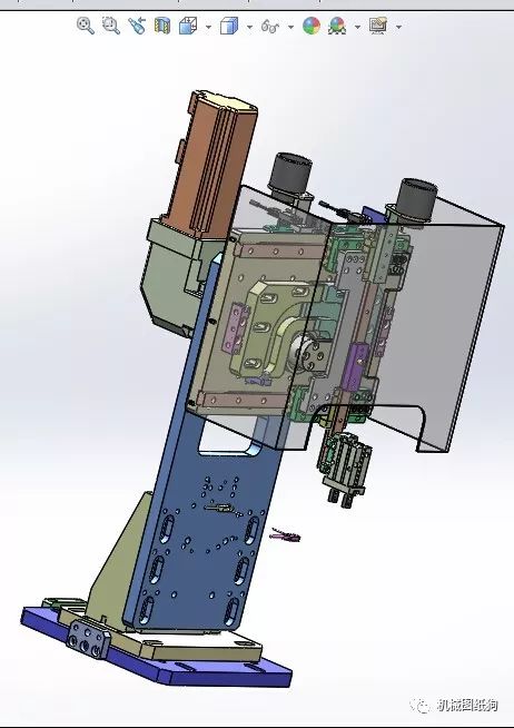 【非标数模】组装hsg机构设备(凸轮机械手机构)3d数模