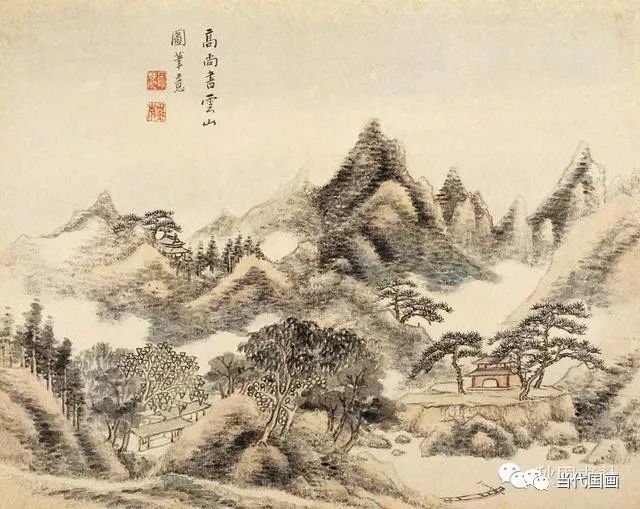 古代山水册页清赏_画家