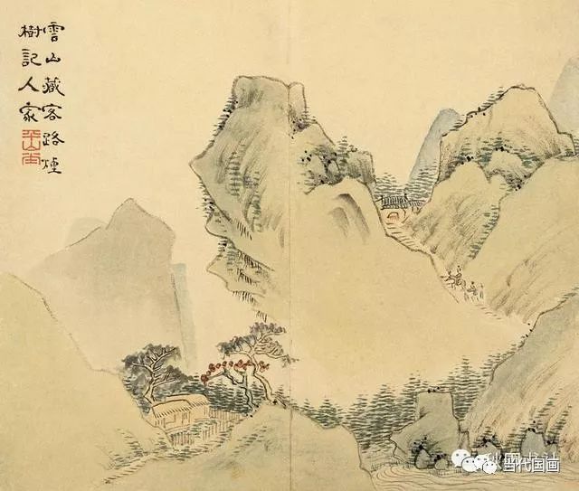 黄鼎(1650—1730)清代画家,字尊古,又字旷亭,号闲浦,闲圃,又号独往客