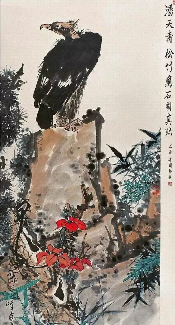 指画——潘天寿作品欣赏!