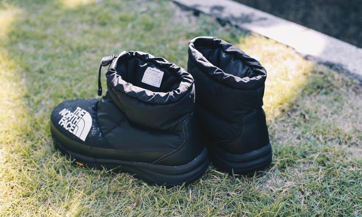 the north face x atmos lab nuptse down bootie