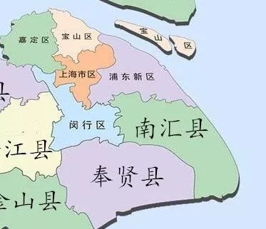 将原川沙县和黄浦,南市,杨浦三个区的浦东部分及原上海县的三林乡合并