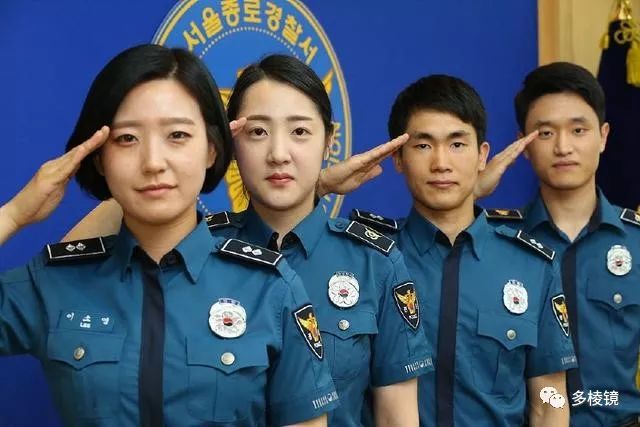 啥？这就是韩国的新警服？_警察