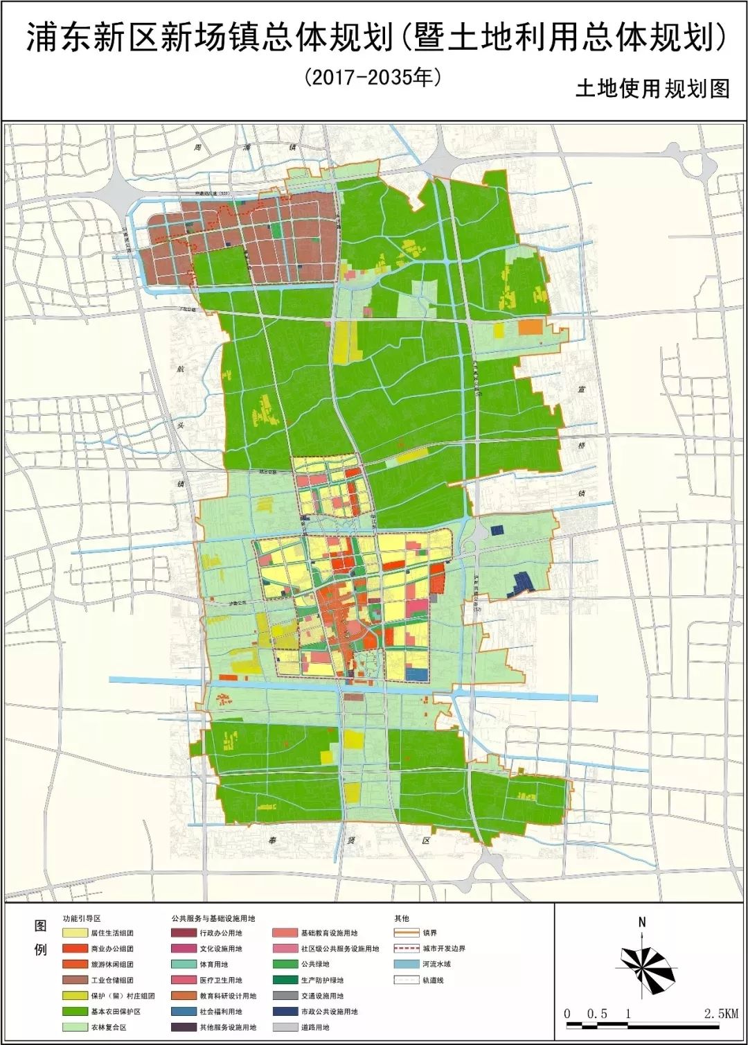 详见↓根据规划,到2035年,新场镇公园绿地不低于124公顷,人均公园绿地