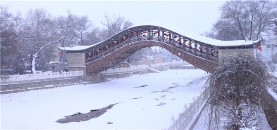 雪中霸陵桥