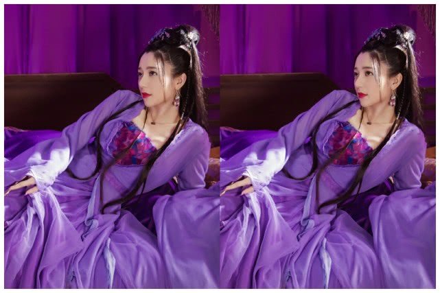 近年来最仙美的紫衣仙子杨紫的第一美人安以轩的女王范儿