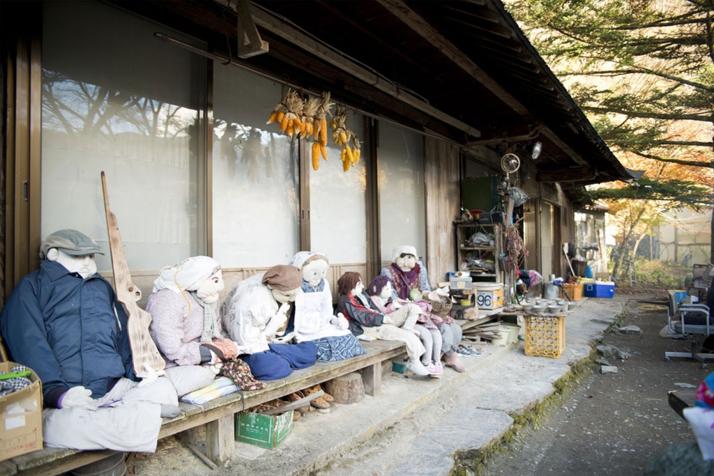 日本最恐怖村落,350个人偶遍布村庄四处