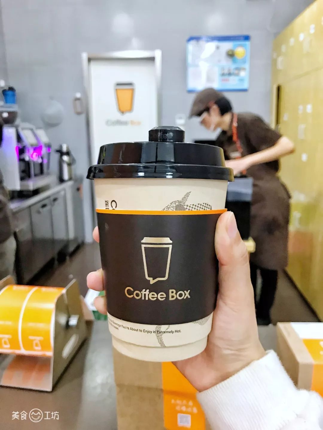 连咖啡 coffeebox 连咖啡深受追捧的经典单品防弹咖啡,美食君经常喝