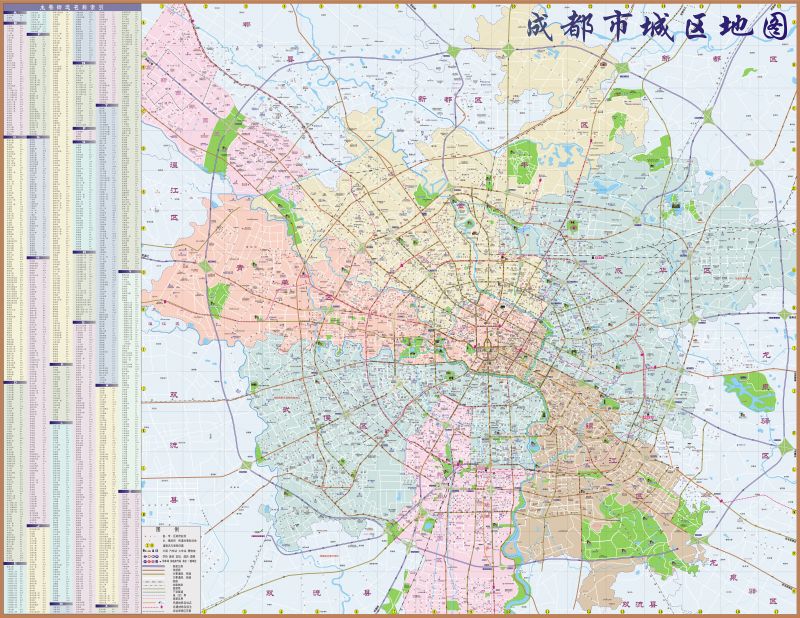 1879年成都地图曝光地图带你穿越成都的139年