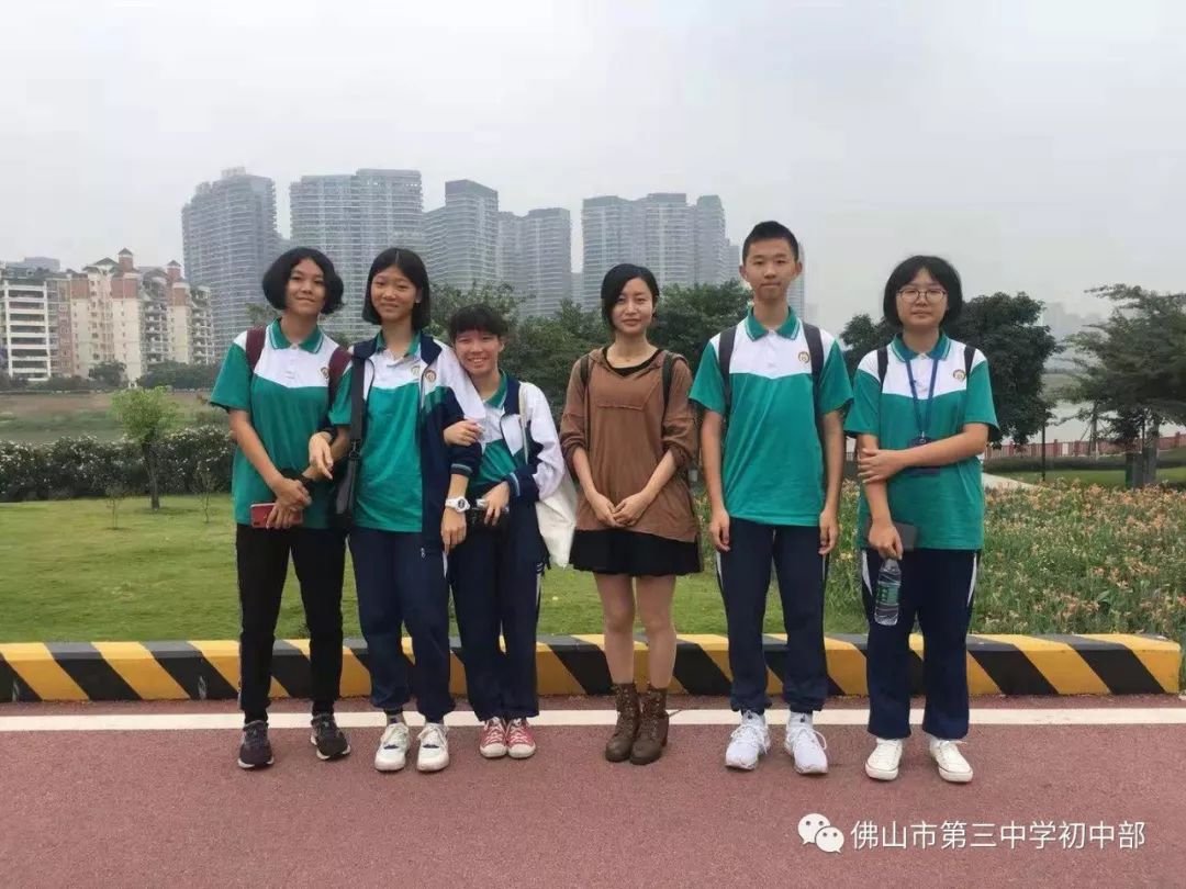 佛山三中初中部积极参与森动禅城小记者团采风活动