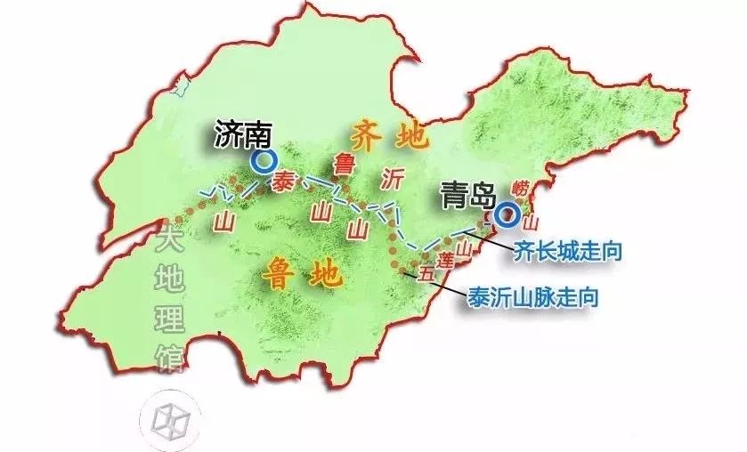 黄河—齐长城一线,连缀起来,将山东省分为南北两部分,「北方」是聊城图片