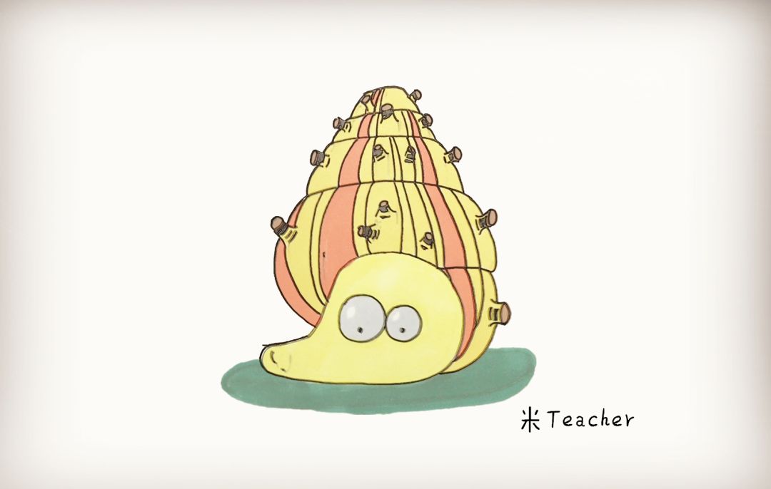 简笔画-小海螺 | 巧手教育