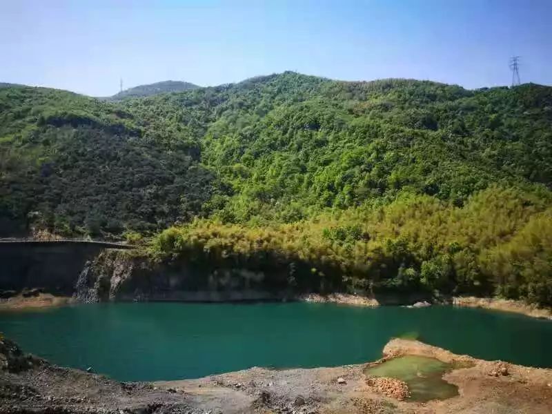 铁塔,茶山,水库经过沈村桥,石牛山村,三清殿#图片来自:萧山戴村#霸占