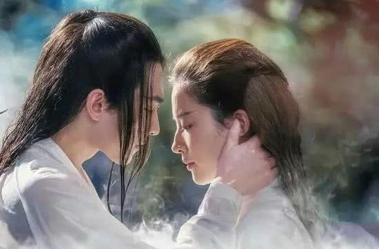 杨洋和刘亦菲合作《三生三世十里桃花》,画面唯美.