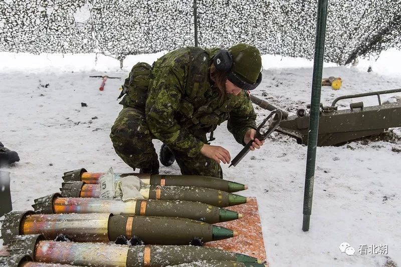 加长炮管的美式m101榴弹炮:加拿大第6和62炮兵团实弹射击实录