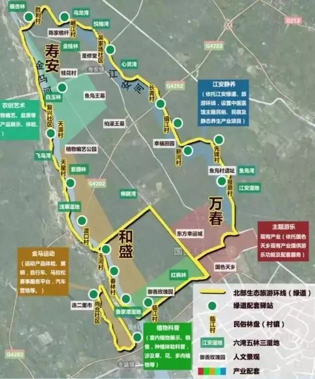 作为"北林"区域的大动脉,温江北林绿道(生态旅游环线段)全长65公里,总