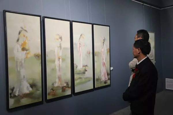 "蕴藉悠然—吴悠油画作品展"在恭王府开幕