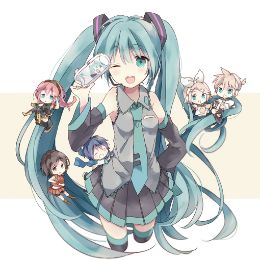 初音未来,倾听流水静谧的音色,演奏一曲天籁之音