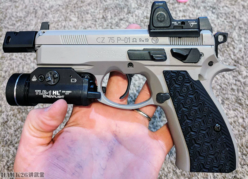 评测:cz p-01 omega微声手枪 性能出众的家庭自卫武器