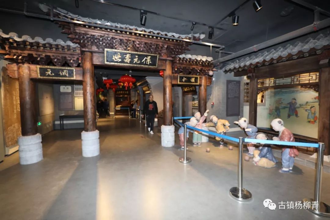 杨柳青古镇民俗文化馆今天正式对外开放