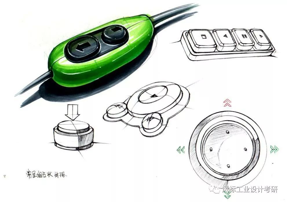 工业设计考研手绘-快题版式细节总结