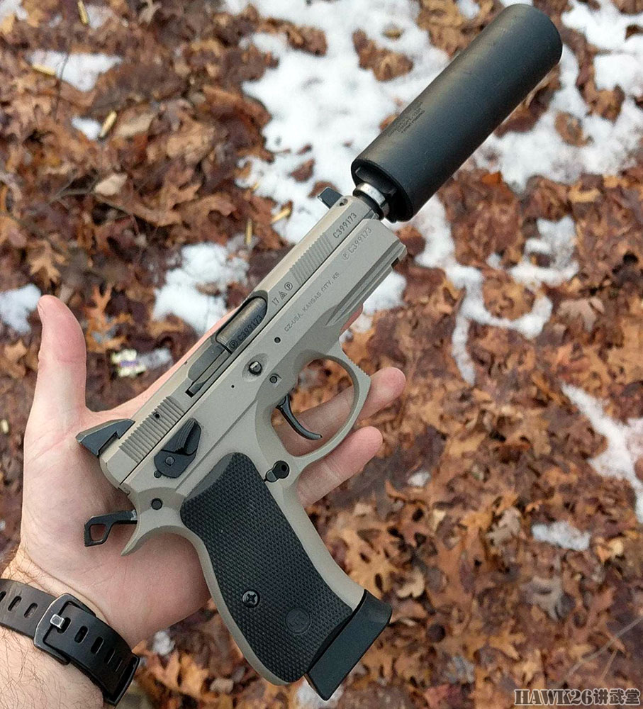 评测:cz p-01 omega微声手枪 性能出众的家庭自卫武器