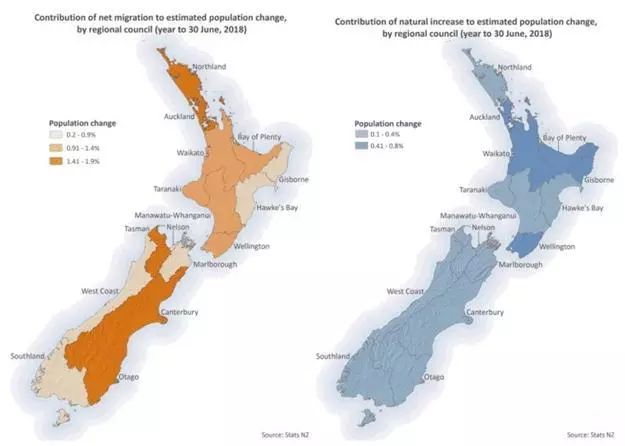 新西兰  人口_新西兰人口分布图