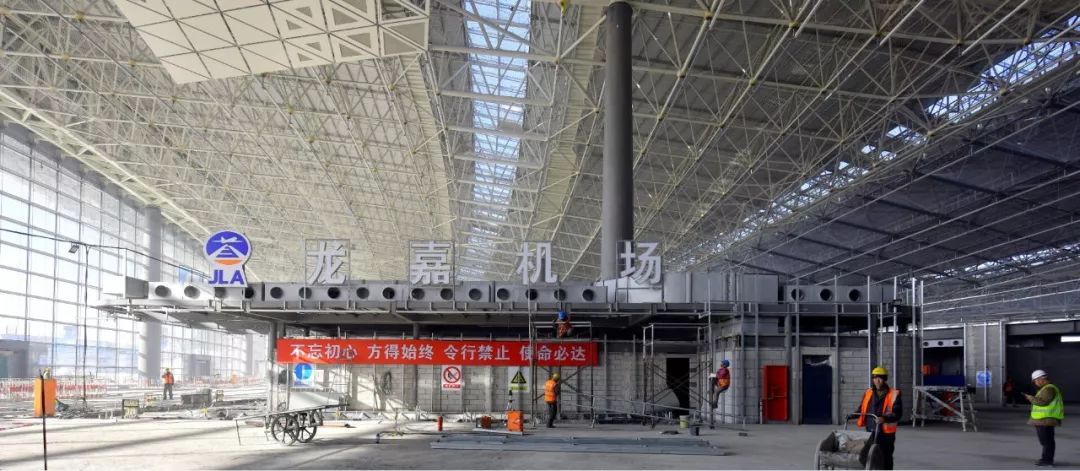 长春龙嘉国际机场t2航站楼的启用,预计将满足2025年达1100万旅客的