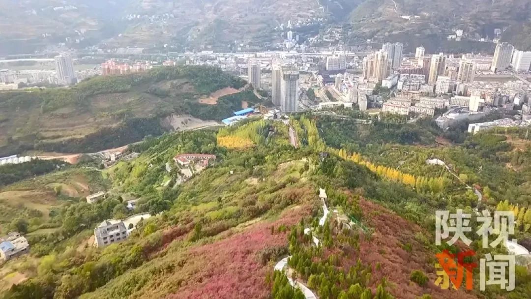 美丽秦岭 秋之韵 秦巴山区腹地的安康旬阳县 景色宜人 旬阳县宋家岭