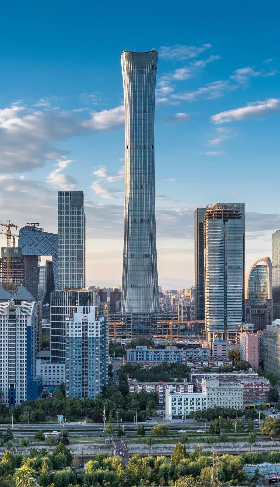 china skyscraper barley to see
