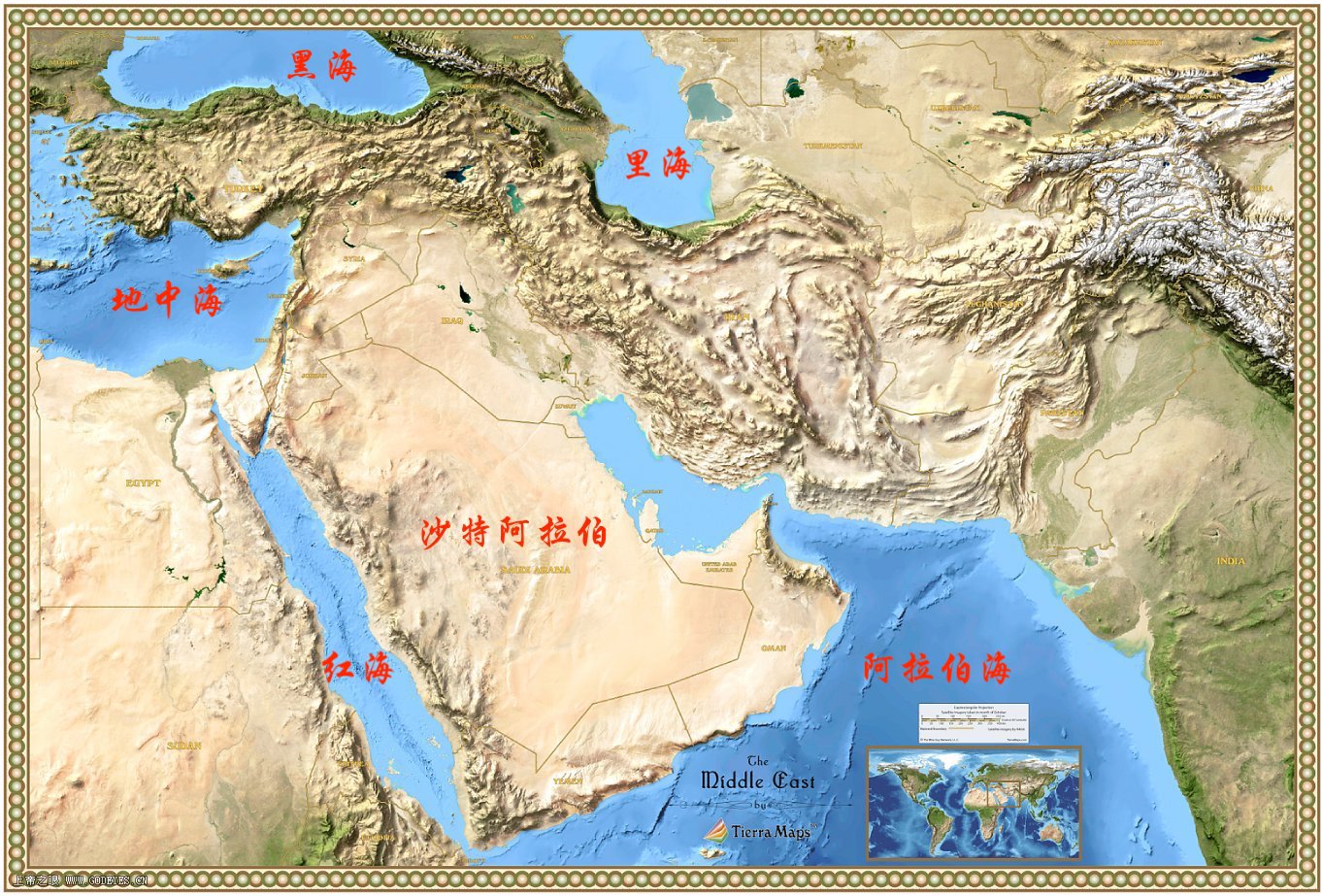 哪里是中东,中东名称由来,中东气候,中东局势