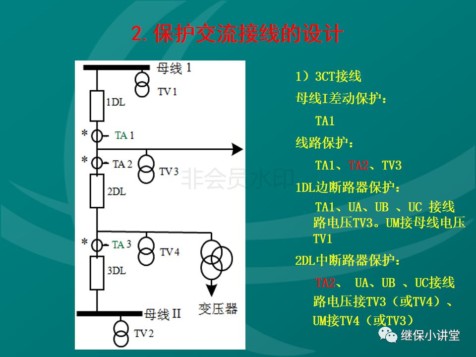 二分之三接线方式之断路器失灵保护及其重合闸