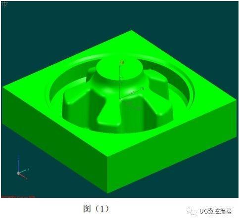 一,零件实体模型图如下所示