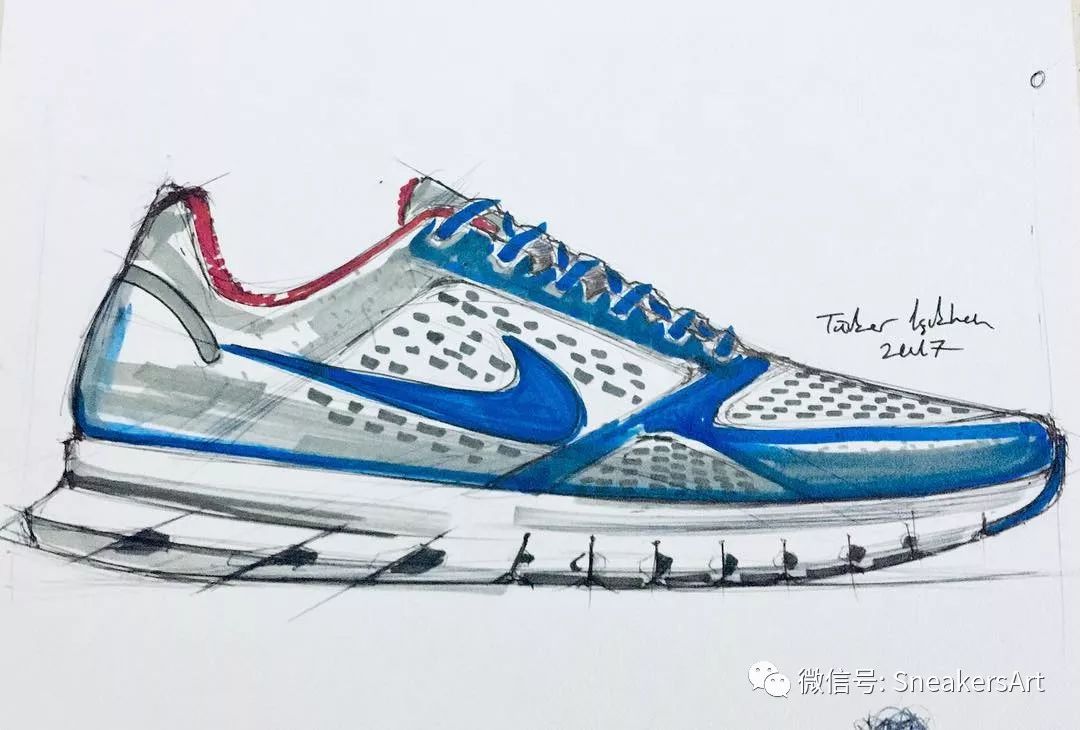 鞋设|sneakerart 球鞋手绘设计及球鞋插画欣赏