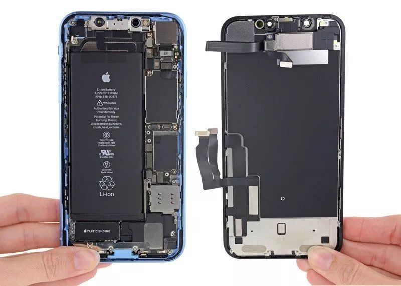 拆解iphone xr:像iphone 8/x的混合体