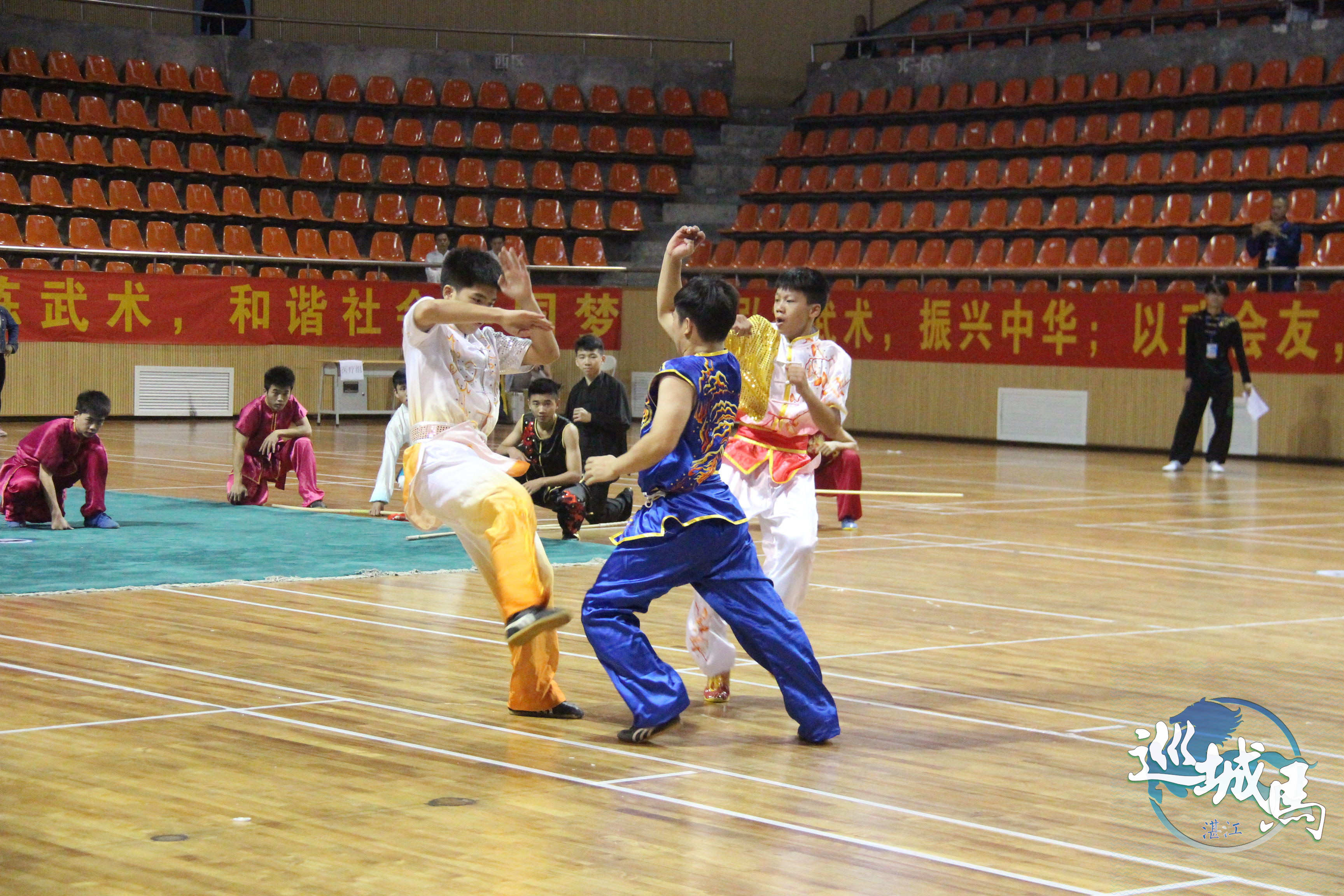 协会承办的湛江市第三届传统武术大赛暨《中国武术段位制》段位技术考