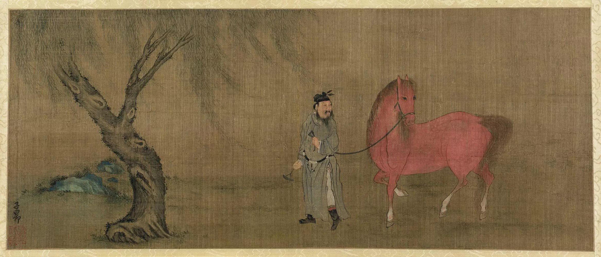 自幼爱画马的赵孟頫和他的胭脂骢